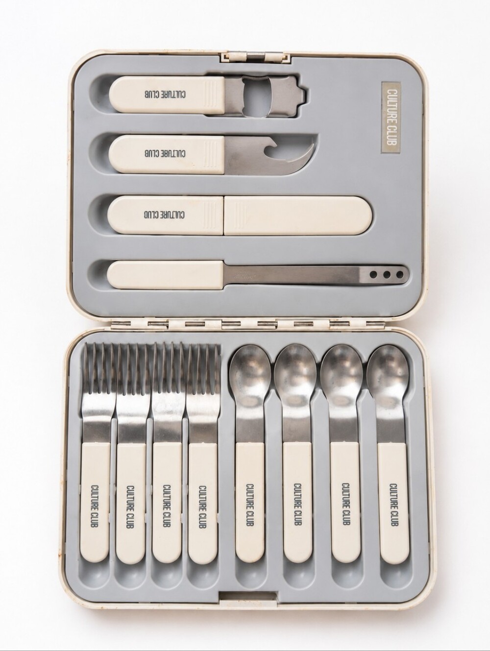 Vintage Culture Club Twinbird Japan Travel Picnic Cutlery Set Toyota